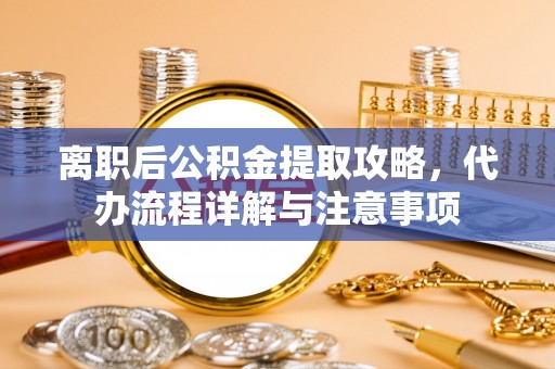 鼎湖离职后公积金提取攻略，代办流程详解与注意事项
