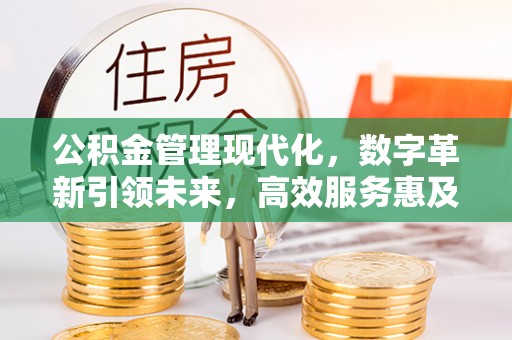 项城公积金管理现代化，数字革新引领未来，高效服务惠及民生