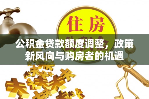 武隆公积金贷款额度调整，政策新风向与购房者的机遇