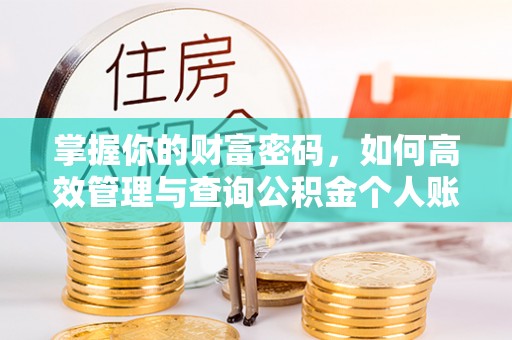 泾源掌握你的财富密码，如何高效管理与查询公积金个人账户信息