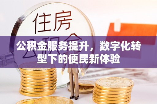 宁河公积金服务提升，数字化转型下的便民新体验
