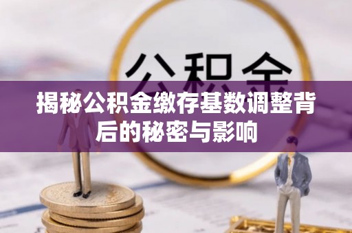 安阳揭秘公积金缴存基数调整背后的秘密与影响