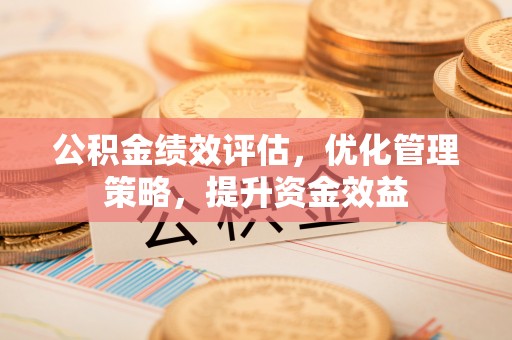 牟定公积金绩效评估，优化管理策略，提升资金效益