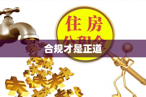 正阳合规才是正道