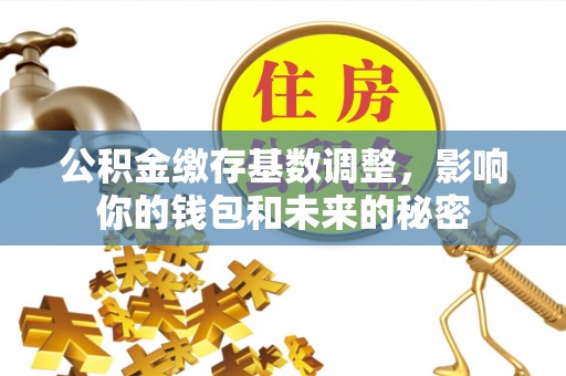 竹东公积金缴存基数调整，影响你的钱包和未来的秘密