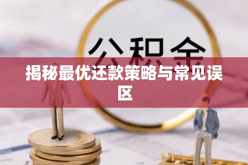 亭湖揭秘最优还款策略与常见误区