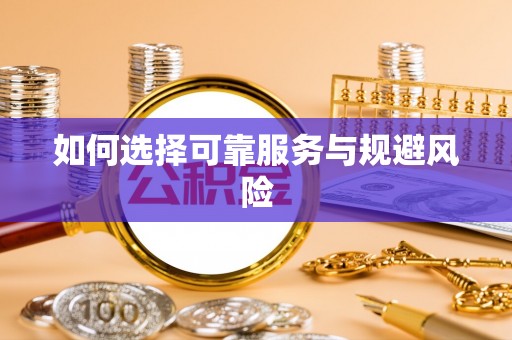 海棠如何选择可靠服务与规避风险