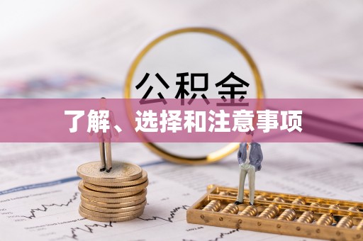 和林格尔了解、选择和注意事项