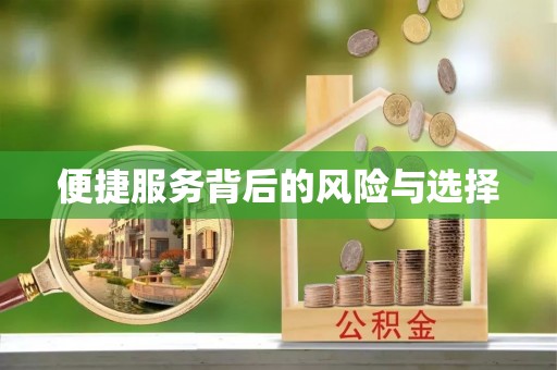 莱芜便捷服务背后的风险与选择